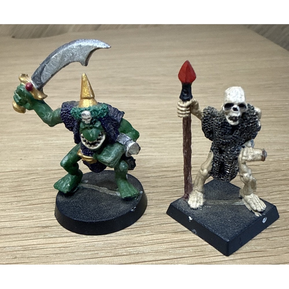 Games Workshop Warhammer Lot Of 2 Damaged Miniatures